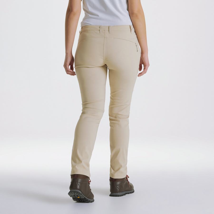 Pantalons Craghoppers Kiwi Pro II Femme Marron | PPQ5847RW