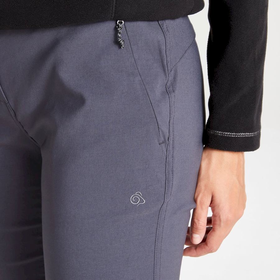 Pantalons Craghoppers Kiwi Pro II Femme Grise Foncé | VIN2655KG