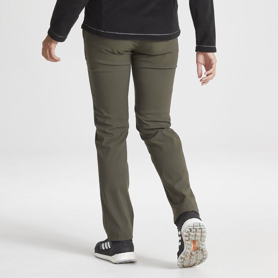 Pantalons Craghoppers Kiwi Pro II Femme Kaki | XAI547CT