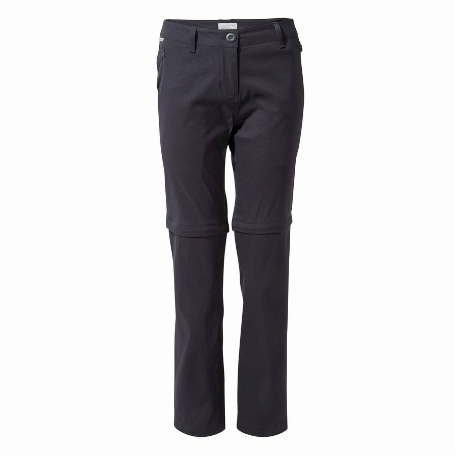 Pantalons Craghoppers Kiwi Pro II Femme Bleu Marine | YHB507TD