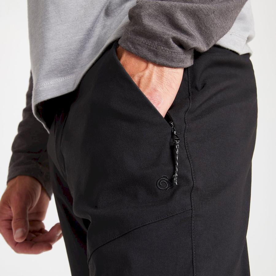 Pantalons Craghoppers Kiwi Pro II Homme Noir | UMX9638JY