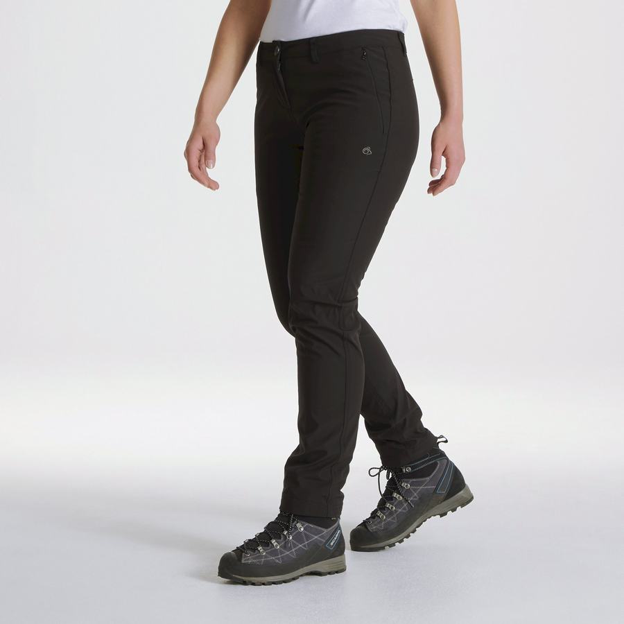 Pantalons Craghoppers Kiwi Pro Softshell Femme Noir | DKJ416AQ