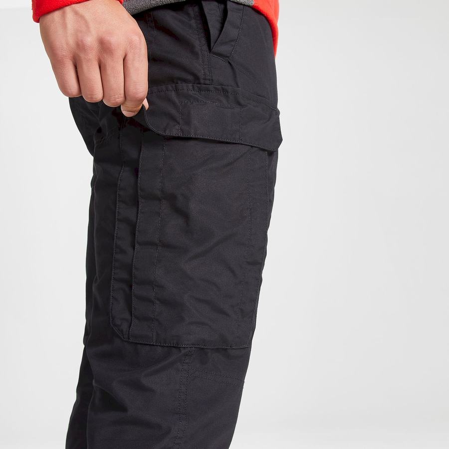 Pantalons Craghoppers Kiwi Slim Homme Noir | BQY3511CZ