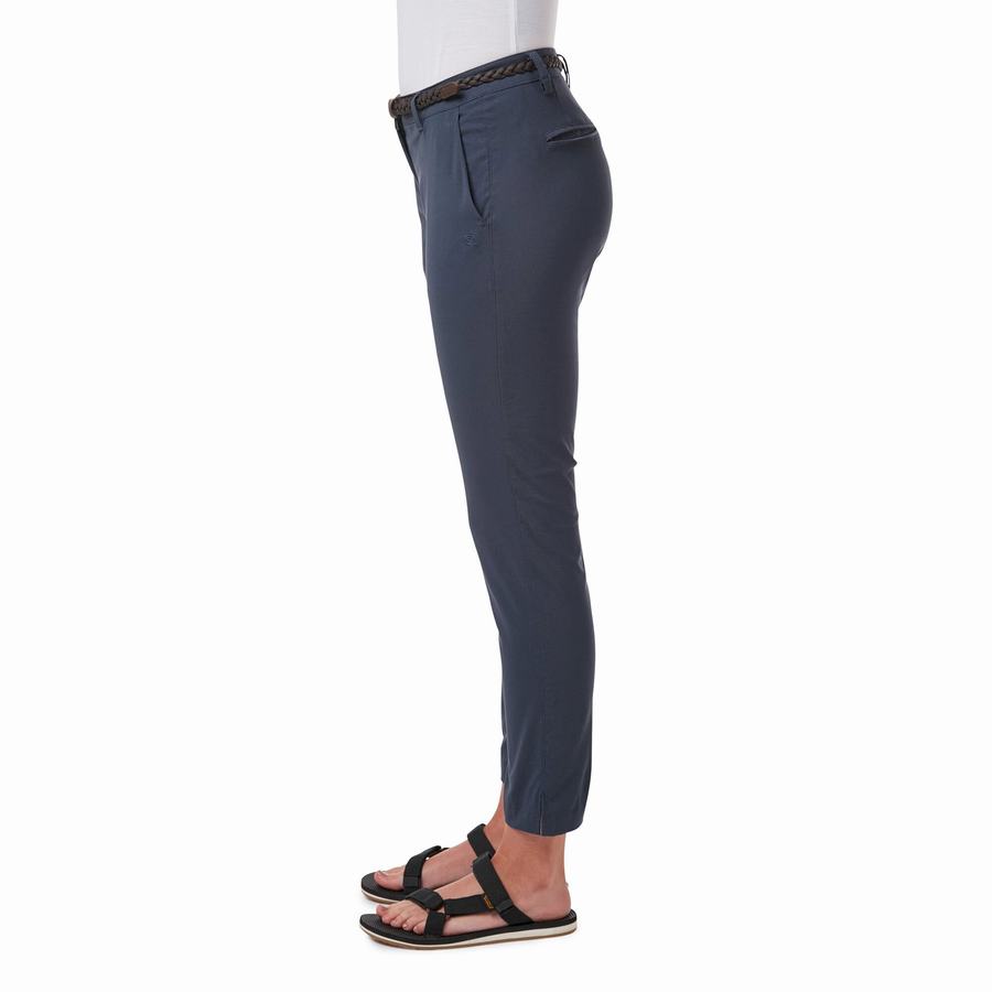 Pantalons Craghoppers NosiLife Briar Femme Bleu Marine | MAK870RZ