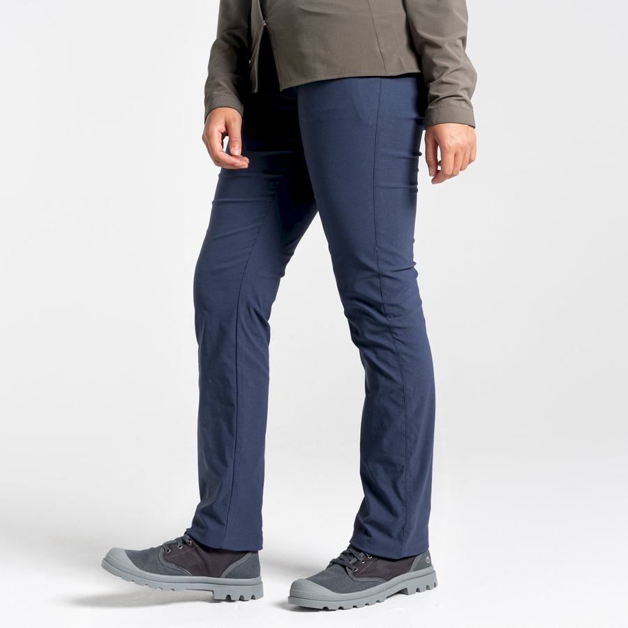 Pantalons Craghoppers NosiLife Clara II Femme Bleu Marine | VTA520XB