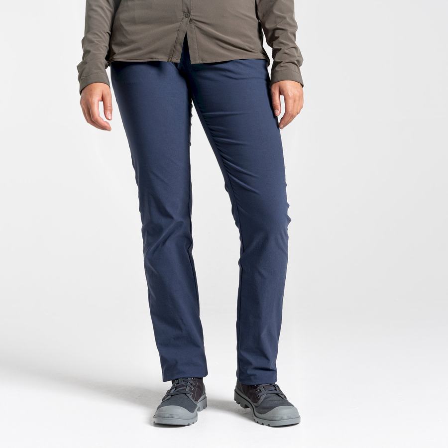 Pantalons Craghoppers NosiLife Clara II Femme Bleu Marine | VTA520XB