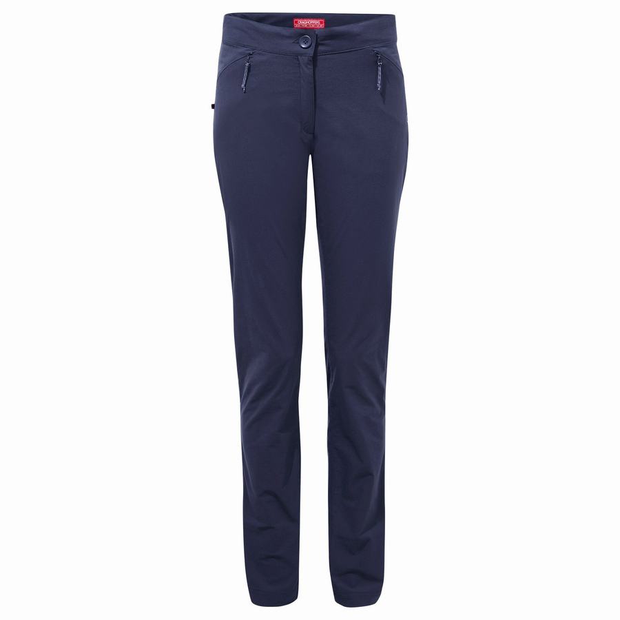 Pantalons Craghoppers NosiLife Pro Active Femme Bleu Bleu Marine | GQZ2589LC