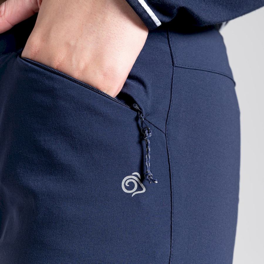 Pantalons Craghoppers NosiLife Pro Active Femme Bleu Bleu Marine | GQZ2589LC