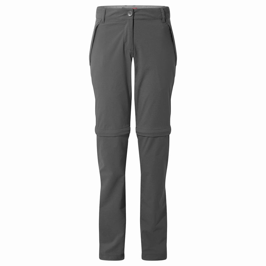 Pantalons Craghoppers NosiLife Pro II Femme Grise | OIZ6837PG