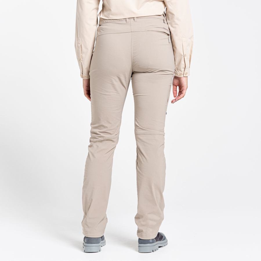 Pantalons Craghoppers NosiLife Pro II Femme Marron Clair | PBO4411FA