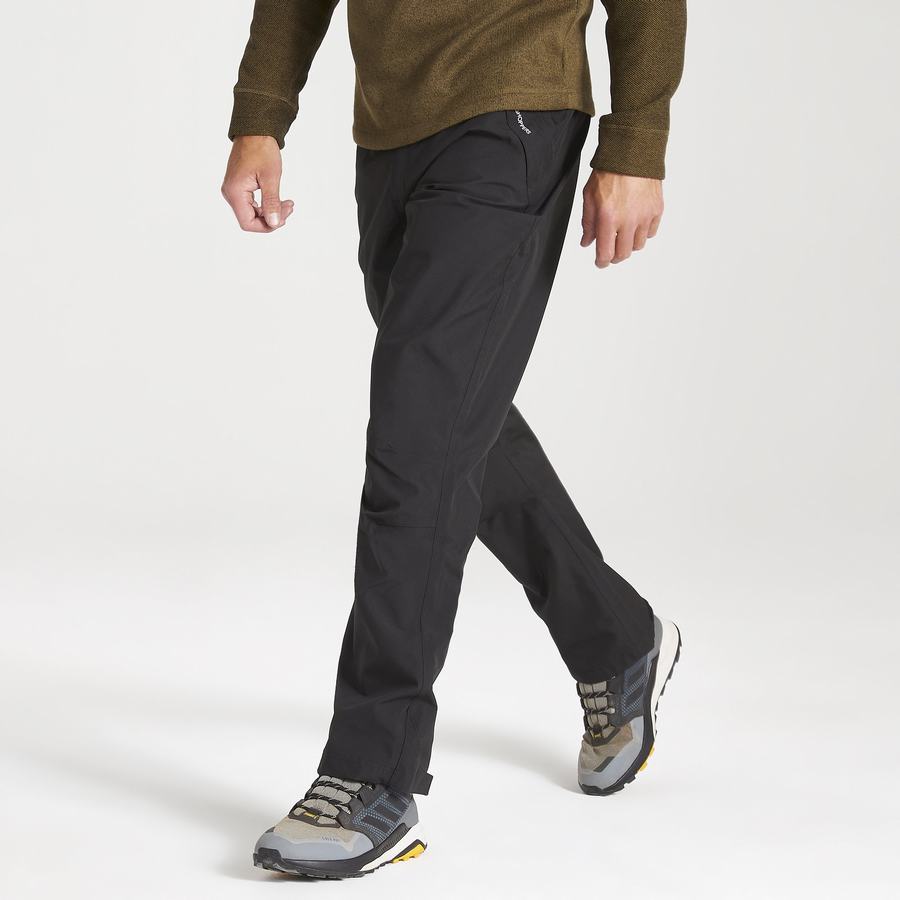 Pantalons Craghoppers Stefan II Imperméables Homme Noir | VTU6697WQ