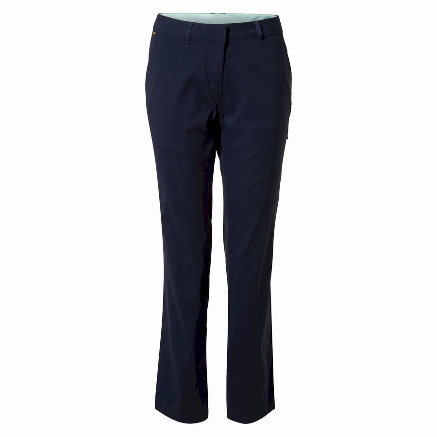 Pantalons Craghoppers Verve Femme Bleu Bleu Marine | JOP8751IX