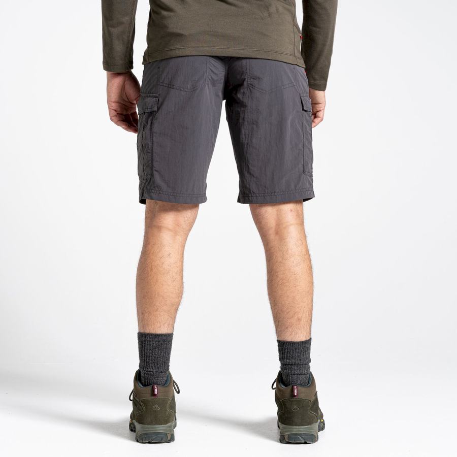 Shorts Craghoppers NosiLife Cargo II Homme Noir | EHL74FT