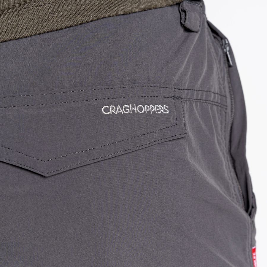 Shorts Craghoppers NosiLife Cargo II Homme Noir | EHL74FT