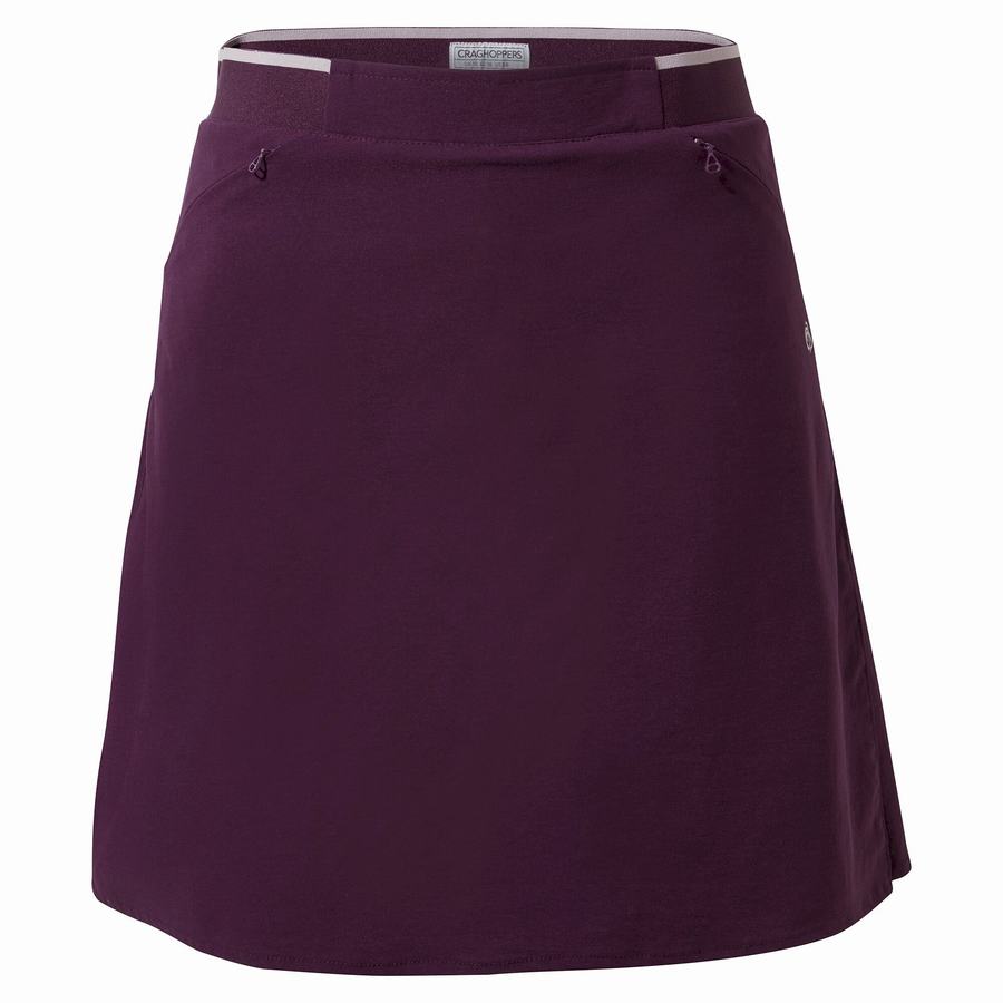 Shorts Craghoppers NosiLife Pro Skort Femme Violette | GUV6127NU