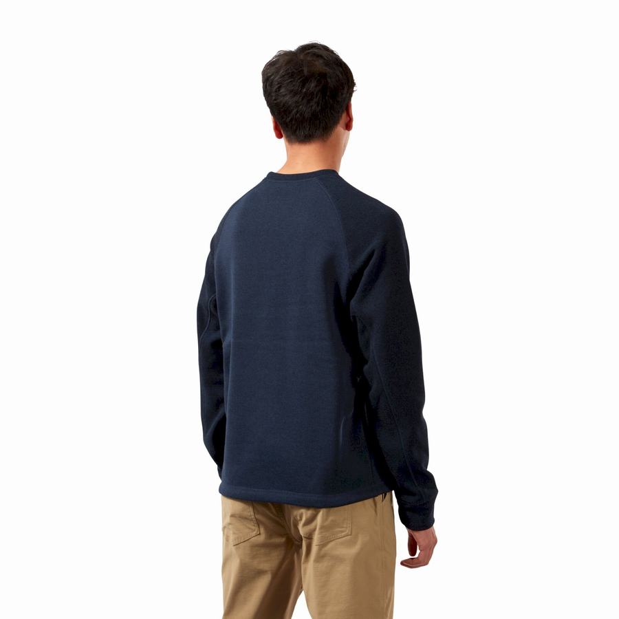 Sweats Craghoppers Barker Jumper Homme Bleu Bleu Marine | ZVA3377AW