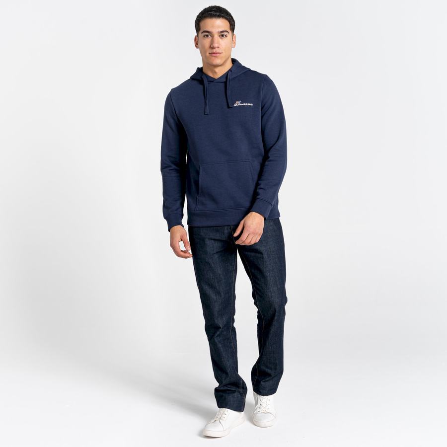 Sweats Craghoppers Lautner Encapuchonné Homme Bleu Bleu Marine | MPA6788GK