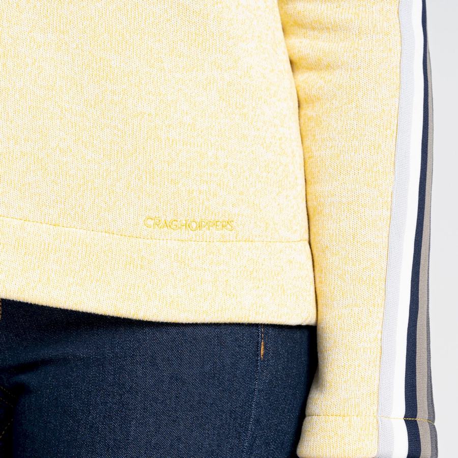 Sweats Craghoppers Pinalla Crew Neck Femme Jaune | CXN1322QF