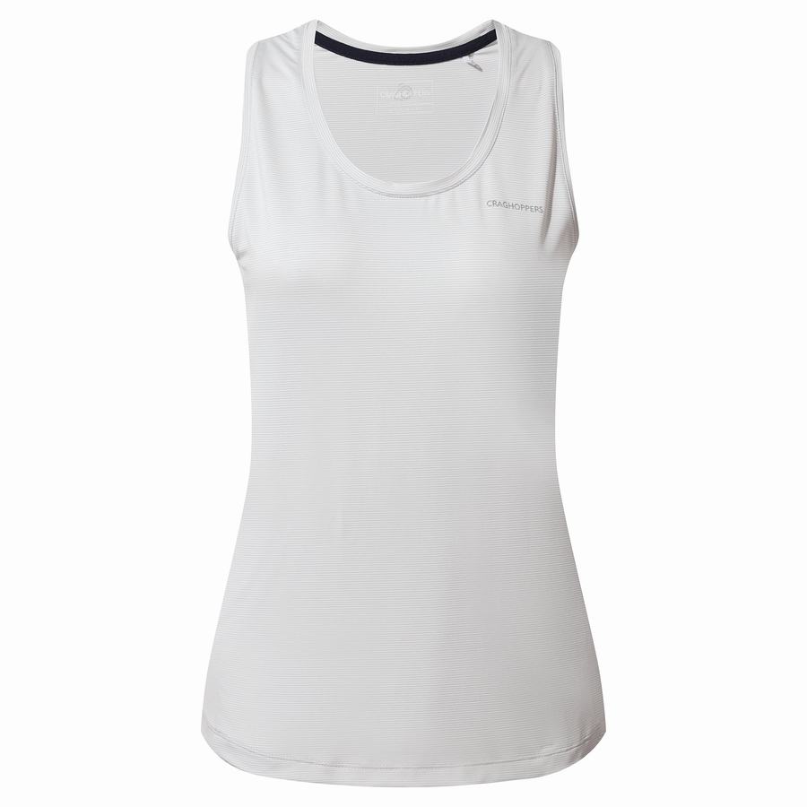 T Shirts Craghoppers Aliso Vest Top Femme Blanche | VYC4882WS