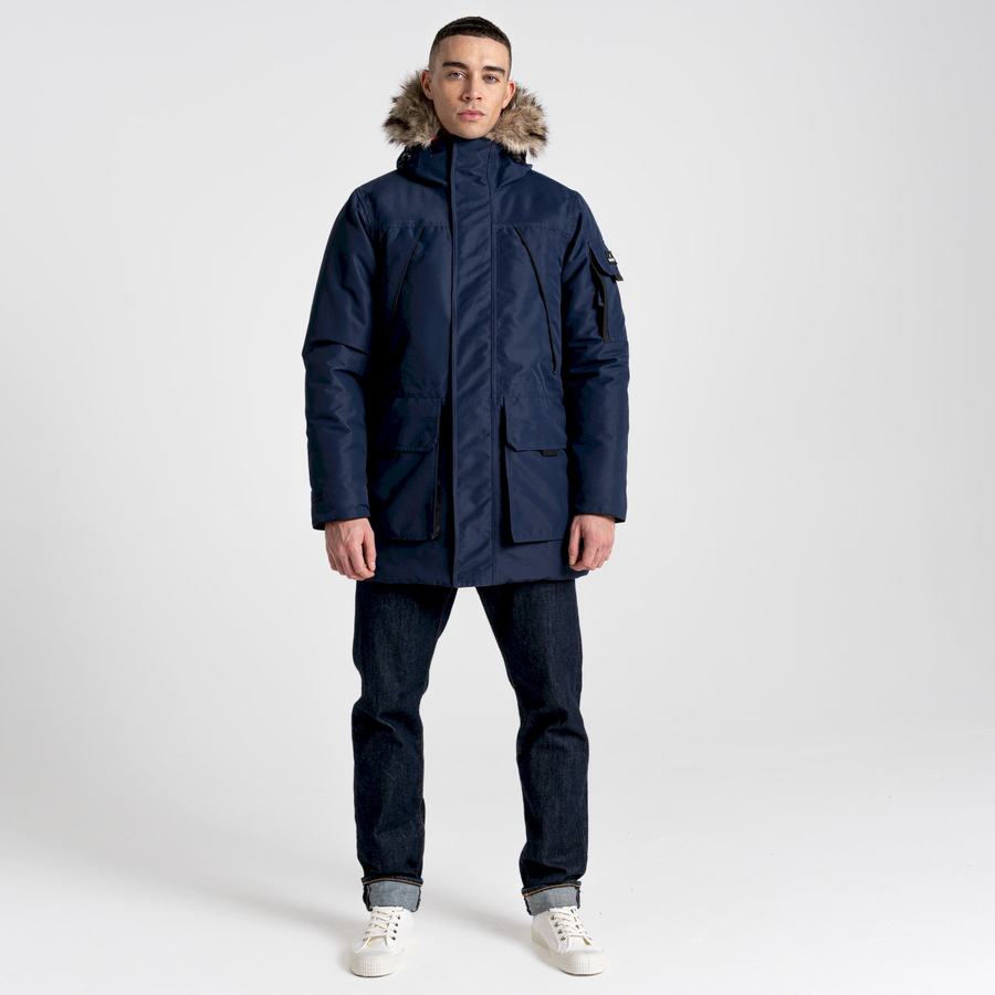 Vestes Craghoppers Bishorn II Insulated Homme Bleu Bleu Marine | ENK8484UT