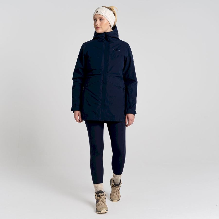 Vestes Craghoppers Caldbeck Pro 3 in 1 Femme Bleu Bleu Marine | TSJ3757OL