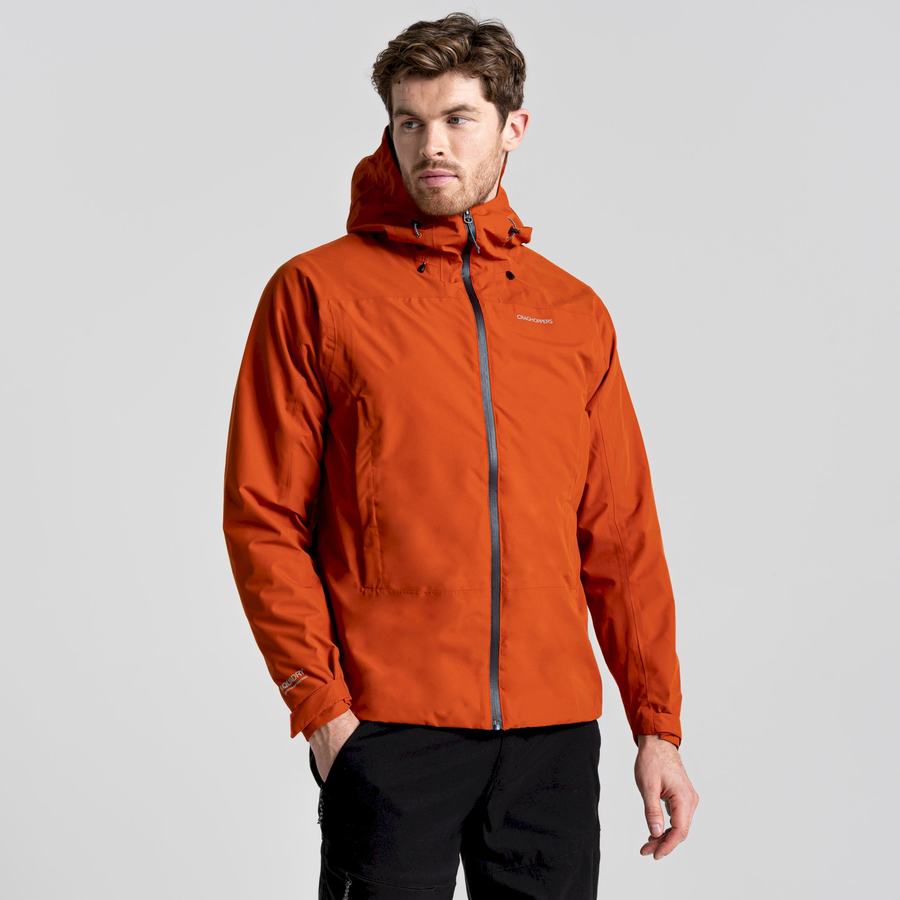 Vestes Craghoppers Creevey Homme Orange | ZQL1612BS