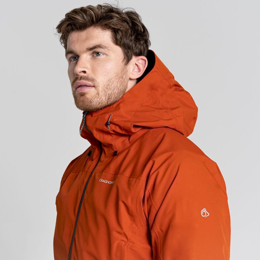 Vestes Craghoppers Creevey Homme Orange | ZQL1612BS