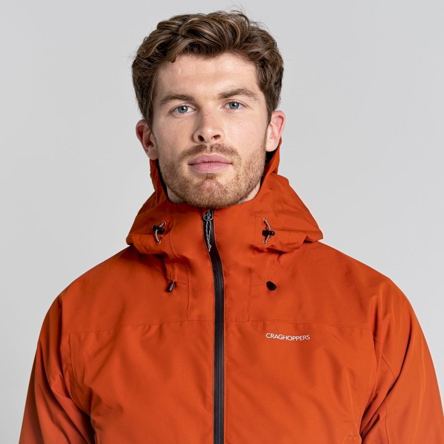 Vestes Craghoppers Creevey Homme Orange | ZQL1612BS