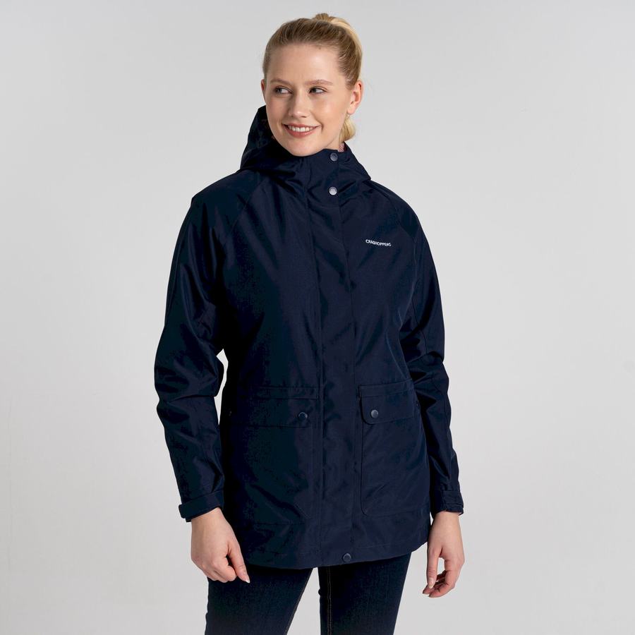 Vestes Craghoppers Denise 3 in 1 Femme Bleu Bleu Marine | DNJ6858WQ