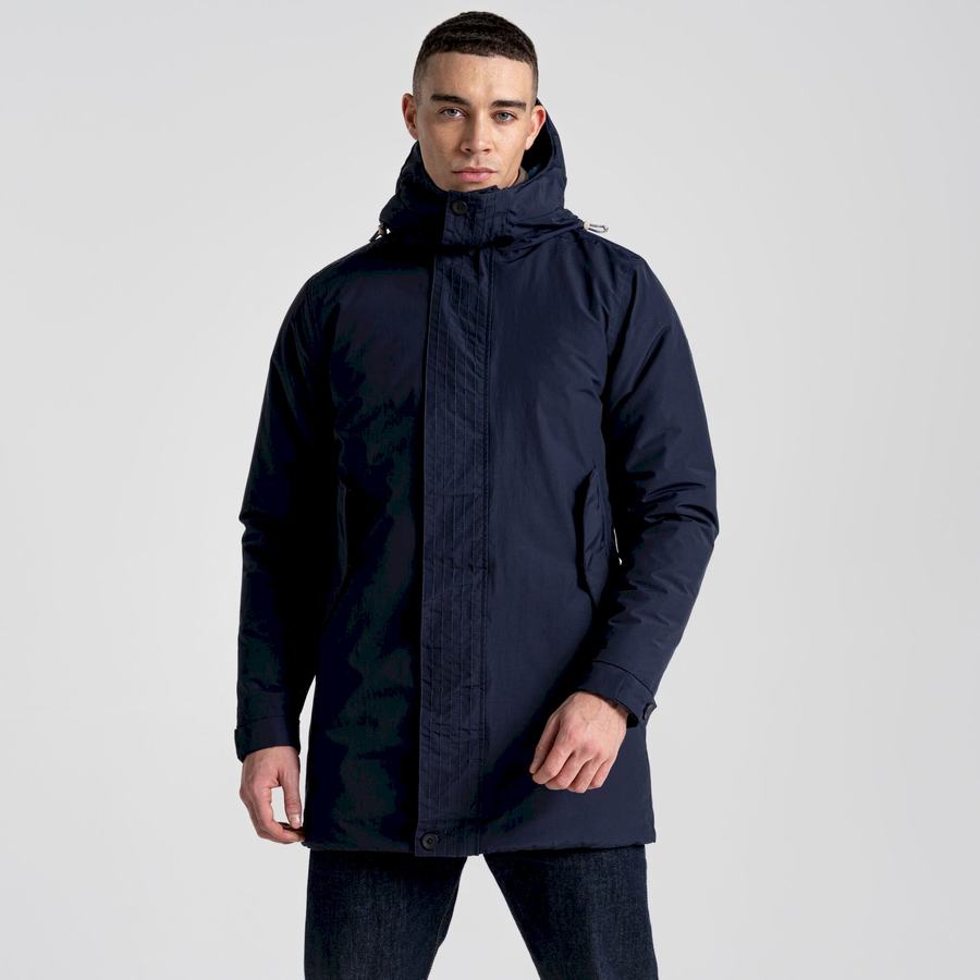 Vestes Craghoppers Dunrobin Insulated Homme Bleu Bleu Marine | KEL6968UZ