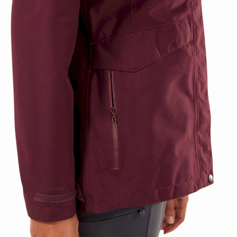 Vestes Craghoppers Ellis GORE-TEX Femme Rouge Foncé | RNO8935SA