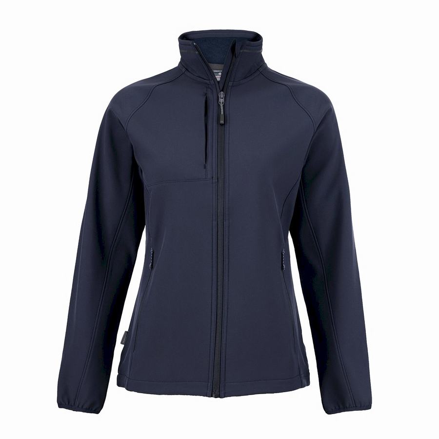 Vestes Craghoppers Expert Basecamp Softshell Femme Bleu Marine | JWK197RL