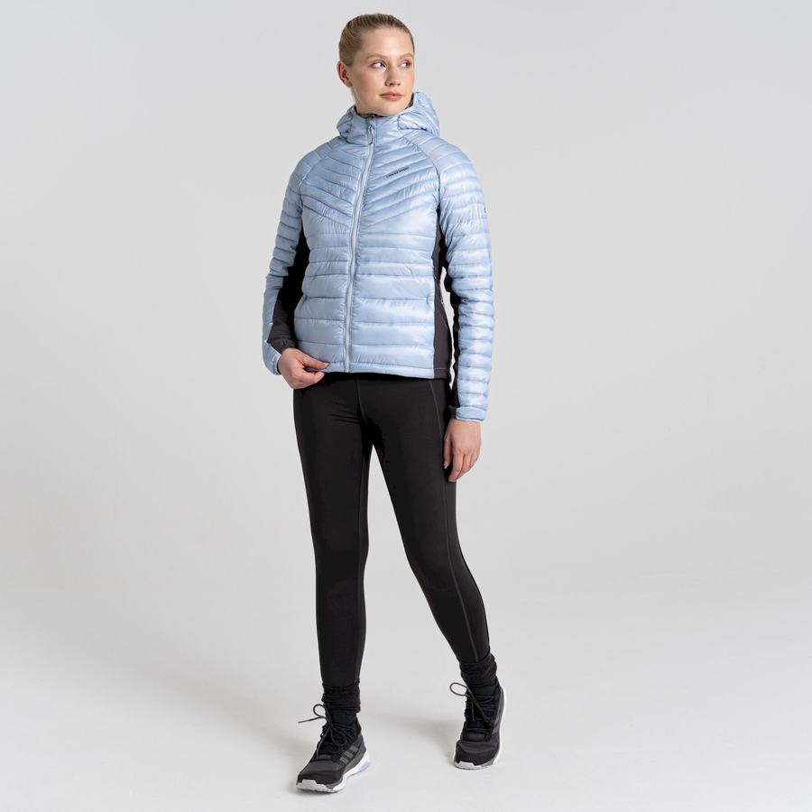 Vestes Craghoppers ExpoLite Insulated Encapuchonné Femme Blanche | MIV4432EA