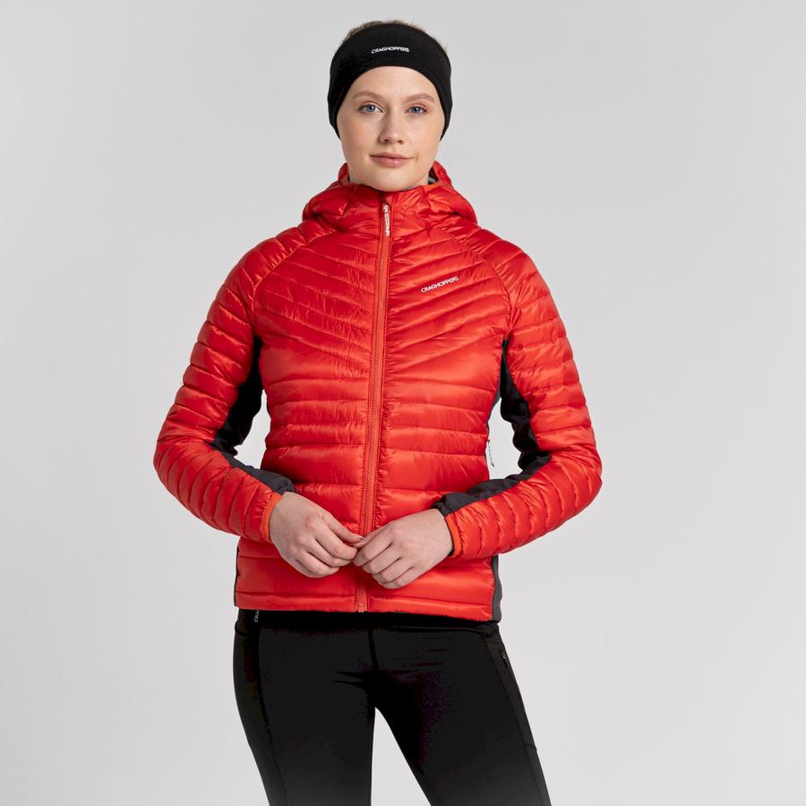 Vestes Craghoppers ExpoLite Insulated Encapuchonné Femme Orange | RPA9476GQ