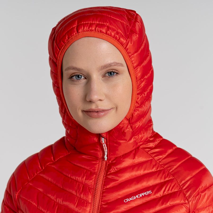 Vestes Craghoppers ExpoLite Insulated Encapuchonné Femme Orange | RPA9476GQ