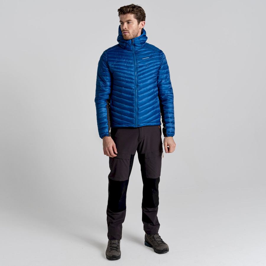 Vestes Craghoppers ExpoLite Insulated Encapuchonné Homme Bleu | XTT1829EM