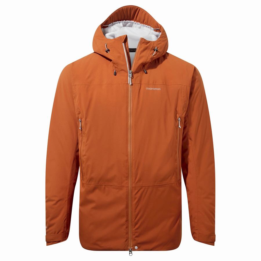 Vestes Craghoppers Gryffin Thermic Homme Orange | IKK4935IF