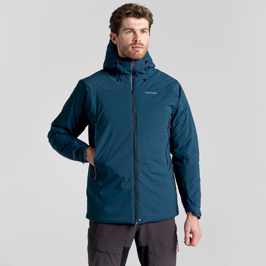 Vestes Craghoppers Gryffin Thermic Homme Bleu Foncé | JEN5799ST