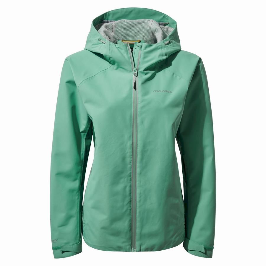 Vestes Craghoppers Imperméables Atlas Femme Turquoise | HNJ1912EN