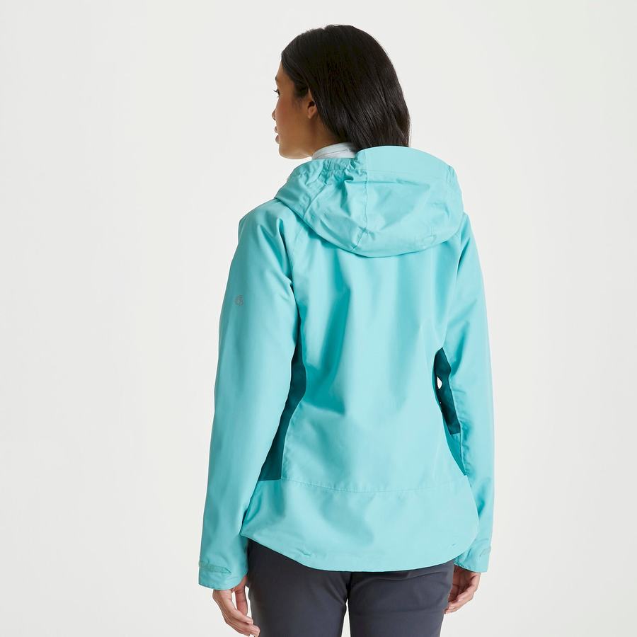 Vestes Craghoppers Imperméables Atlas Femme Turquoise | HNJ1912EN