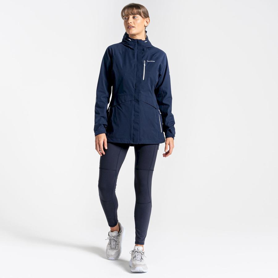 Vestes Craghoppers Imperméables Caldbeck Femme Bleu Bleu Marine | ORT7691TV