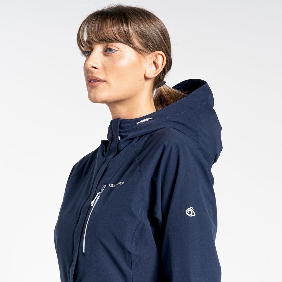 Vestes Craghoppers Imperméables Caldbeck Femme Bleu Bleu Marine | ORT7691TV