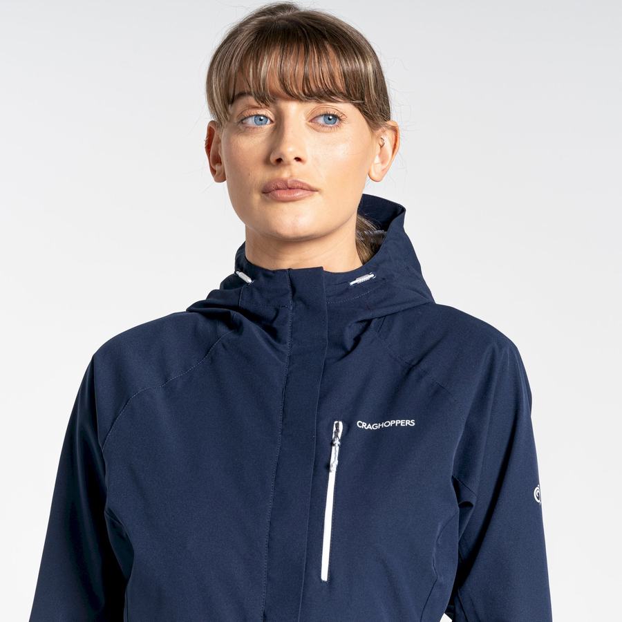 Vestes Craghoppers Imperméables Caldbeck Femme Bleu Bleu Marine | ORT7691TV