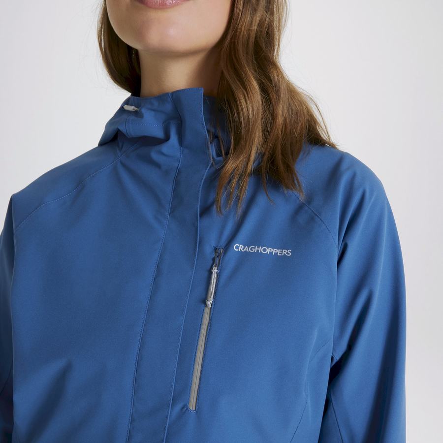 Vestes Craghoppers Imperméables Caldbeck Femme Bleu | ZCX5881KN