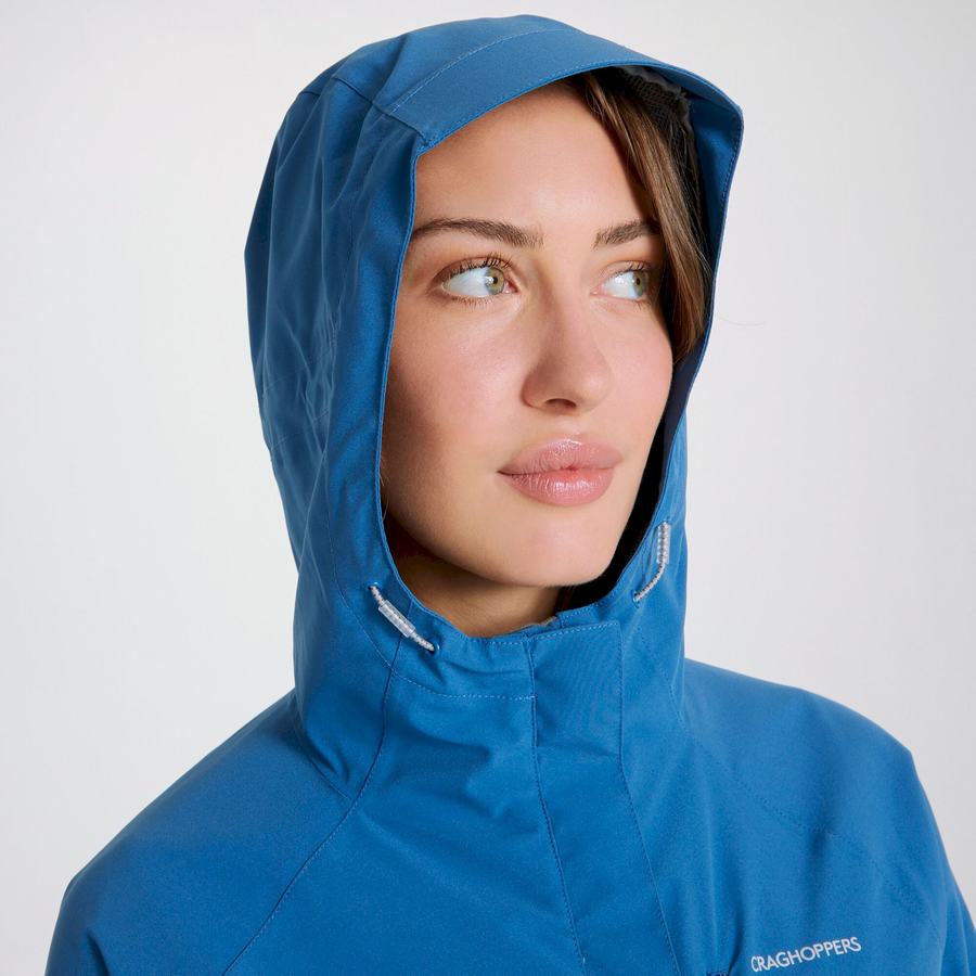 Vestes Craghoppers Imperméables Caldbeck Femme Bleu | ZCX5881KN