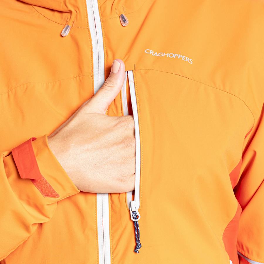 Vestes Craghoppers Imperméables Dynamic Femme Orange | KAX1971US