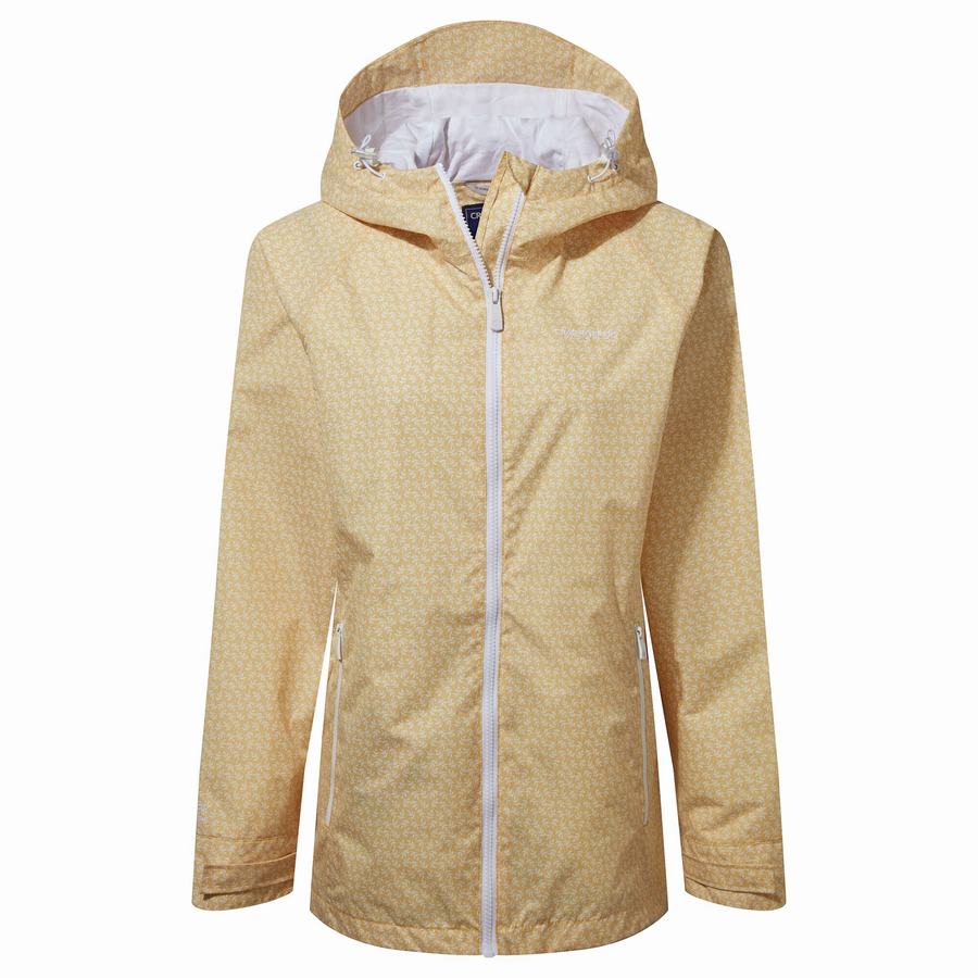 Vestes Craghoppers Imperméables Laurel Femme Jaune | ILN3686JZ