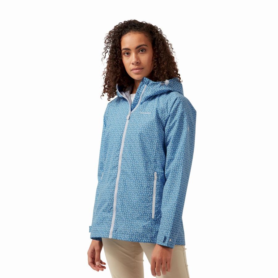 Vestes Craghoppers Imperméables Laurel Femme Bleu Marine Bleu | PMH1640OY