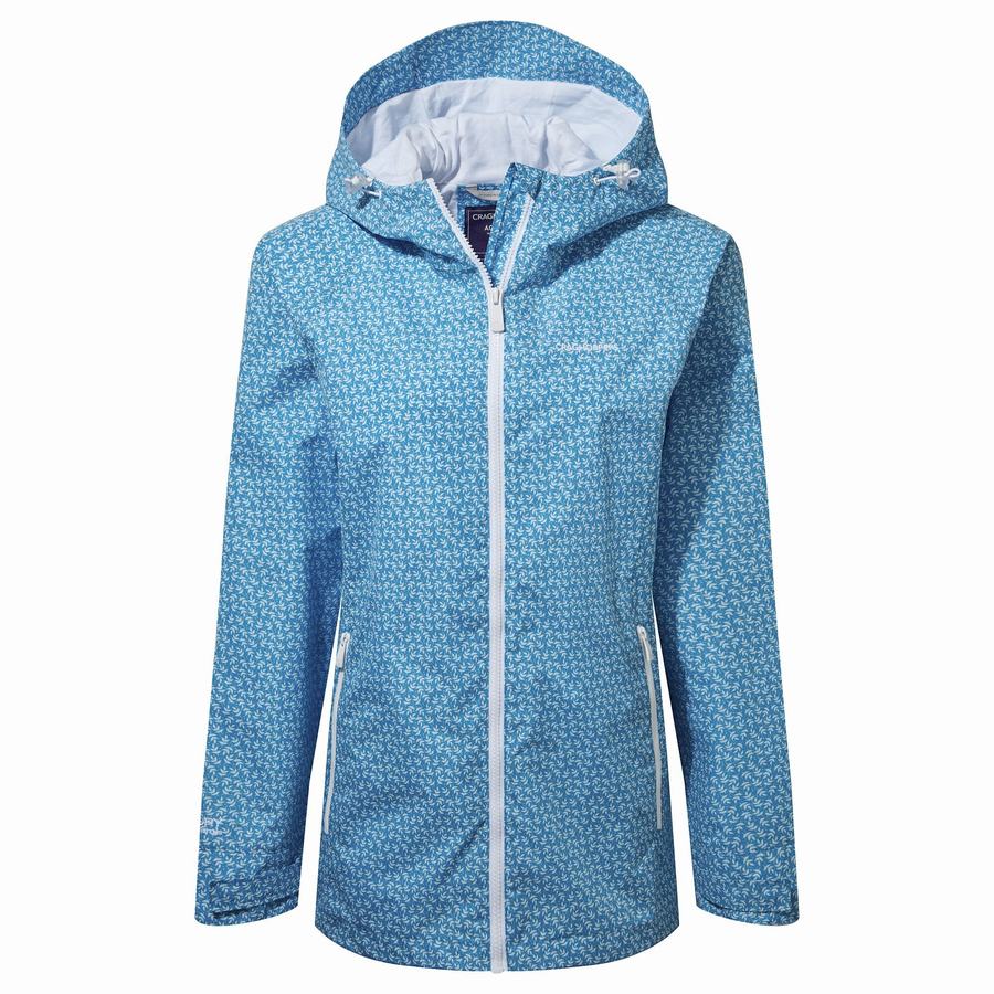 Vestes Craghoppers Imperméables Laurel Femme Bleu Marine Bleu | PMH1640OY