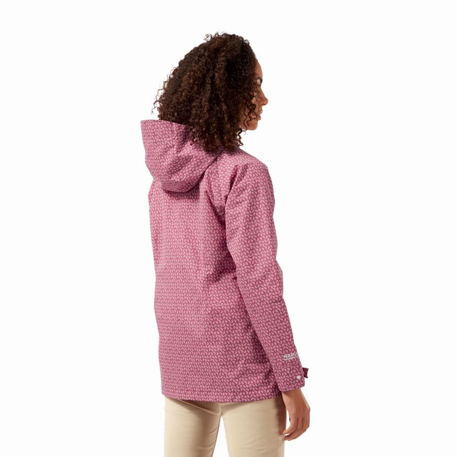 Vestes Craghoppers Imperméables Laurel Femme Rose | PYO8137ER